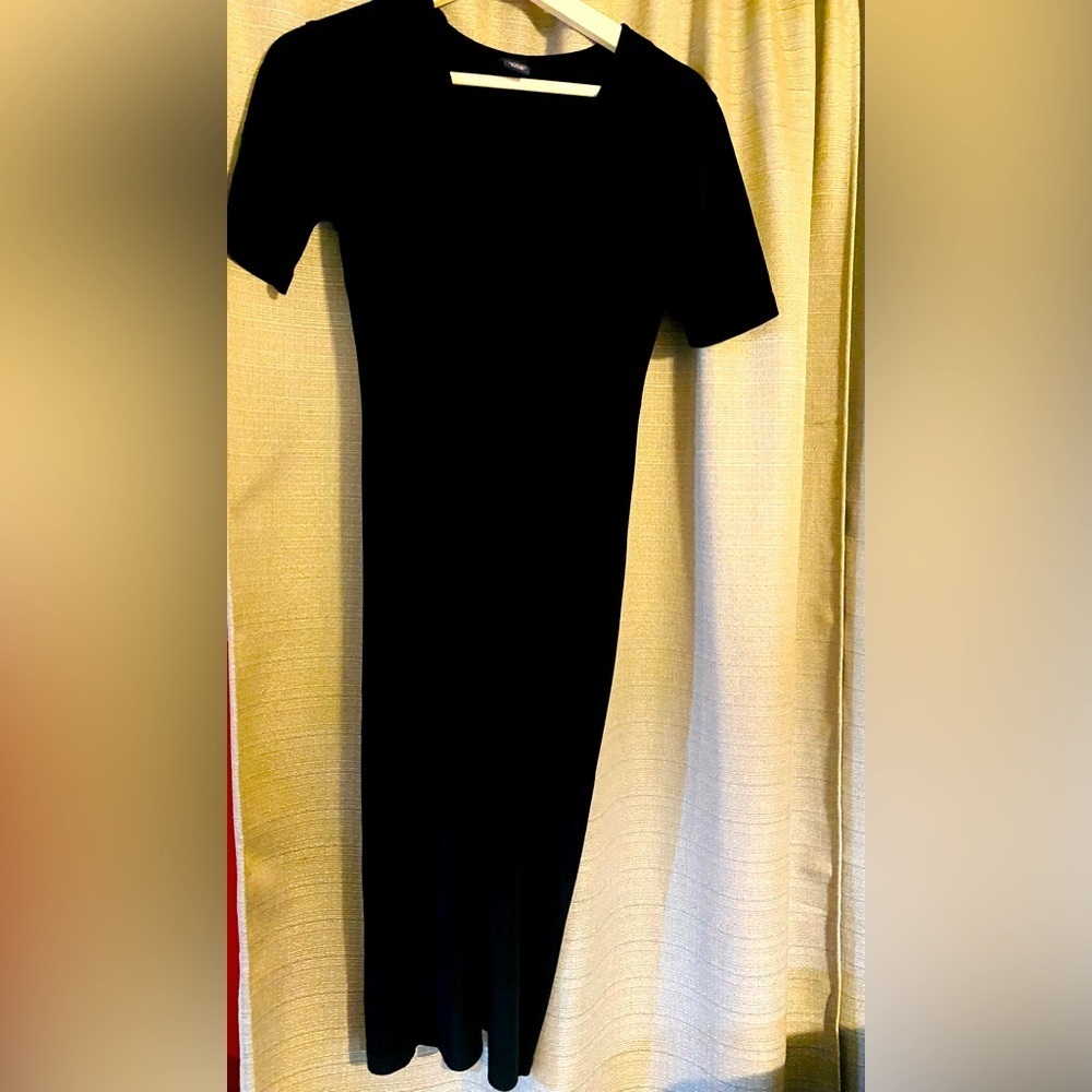 Gap Dress XS black midi excellent condition!
